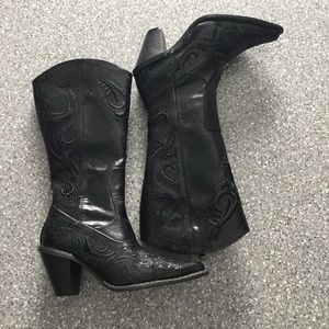 Sequin Cowgirl Boots